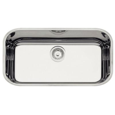 Cuba de Embutir Lavínia Prime Retangular Aço Inox Alto Brilho Prata Tramontina 29L