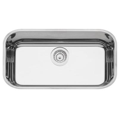 Cuba de Embutir Lavínia Prime Retangular Aço Inox Alto Brilho Prata Tramontina 56CM
