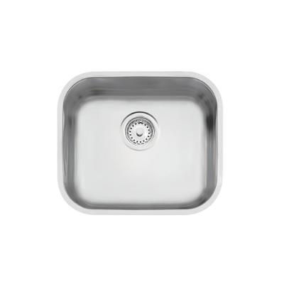 Cuba de Embutir Lavínia Prime Retangular Aço Inox Acetinado com Válvula Tramontina 34CM 20,5L