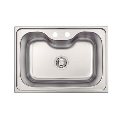Cuba de Embutir Morgana Retangular Undermount Aço Inox Acetinado Prata Tramontina