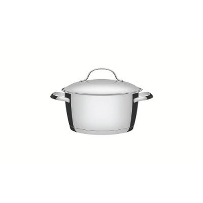 Caçarola Allegra Aço Inox com Fundo Triplo 16CM 1,5L Tramontina