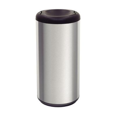 Lixeira 94539200 40L Aço Inox Abertura Basculante Acetinada Prata Tramontina