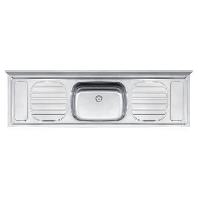 Cuba de Apoio Filo 56 Plus Retangular Aço Inox Pré-polido Prata Tramontina