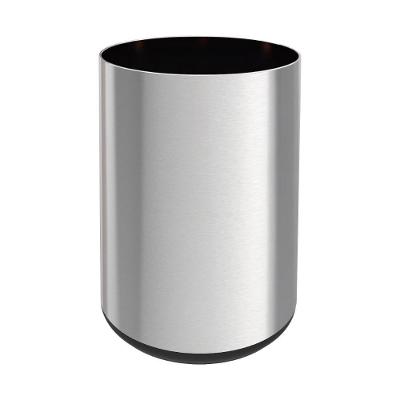 Lixeira Liguria 70L Aço Inox Abertura Manual Acetinado Prata Tramontina
