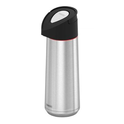 Garrafa Térmica Exata Aço Inox Sistema Corta Pingos Alça Embutida Inox Tramontina 2L