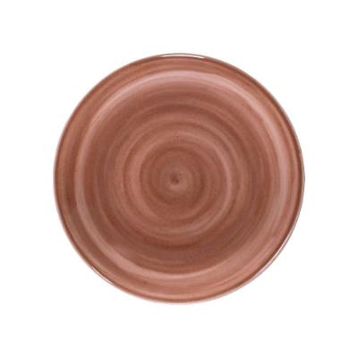 Prato Fundo Paraty Mocha em Porcelana para Uso Diário Marrom Tramontina 22CM
