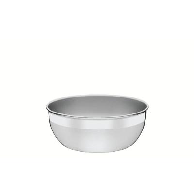 Pote Freezinox Redondo em Aço Inox para Armazenar Alimentos com Acabamento Fosco Tramontina