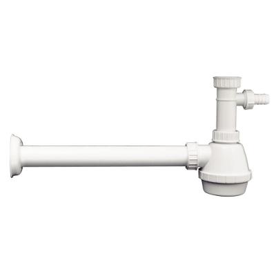 Sifão Simples 94525000 com Fecho Hídrico para Pias Branco Tramontina