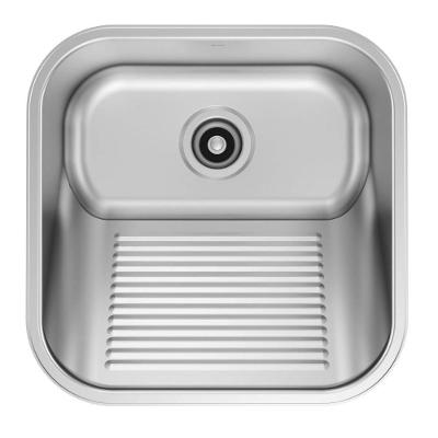Tanque Loggica 25L de Embutir Aço Inox Acetinado Prata Docol