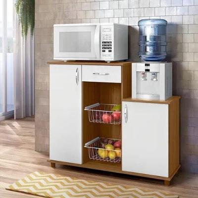 Fruteira Diva 1 Porta 1 Gaveta MDP 103CM Branco Notável Móveis