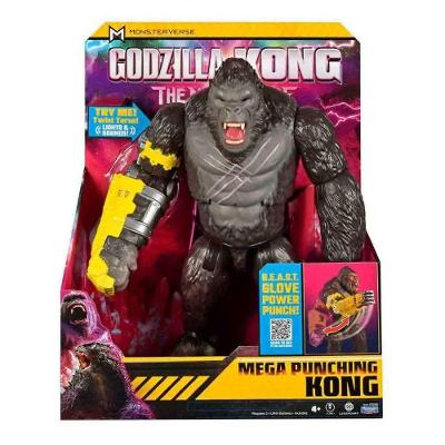 Boneco Kong 3546 com Luz e Som Preto com Baterias Inclusas Sunny 33CM