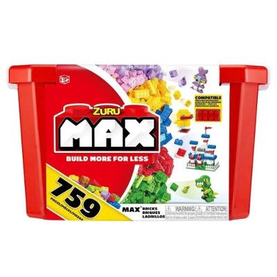 Conjunto de Blocos de Construção Max com 759 Peças Compatível com LEGO e Outras Marcas Candide