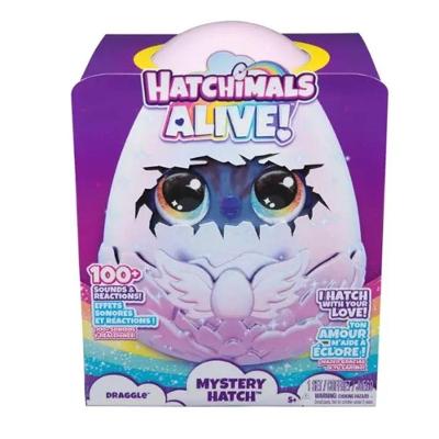 Pelúcia Hatchimails Alive Sunny 4006 com Sons Luzes e Vapor Sunny Brinquedos