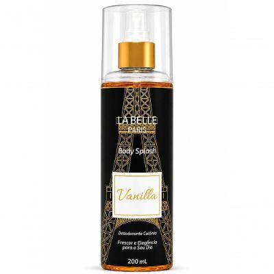 Body Splash Vanilla La Belle Paris Desodorante Colônia Feminino 200ML