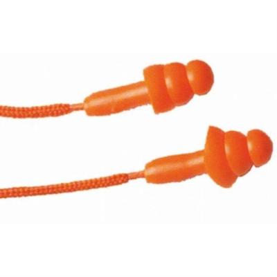 Protetor Auricular Carbografite CG38K com 3 Flanges Tipo Cogumelo Preto 010218810