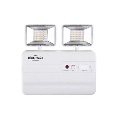 Luminária Emergência 40012224 Autônoma 2 Faróis 80 Leds 2200Lms Bivolt Branco
