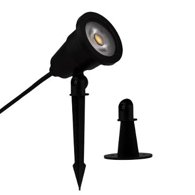 Luminária de Espeto Play LED 5W 6500K 400Lm Bivolt IP65 Preto Blumenau Iluminação