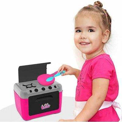 Fogão Infantil 9814 com Faz de Conta Estimula Criatividade Roxo Candide
