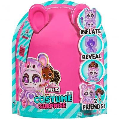 Brinquedo Tweens Fantasia Surpresa Hoops Cutie com Fantasia Inflável Roxo L.O.L
