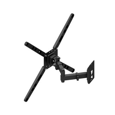 Suporte para TV Aquilae Avatron Articulado Três Movimentos Aço Carbono 20kg Bivolt Preto
