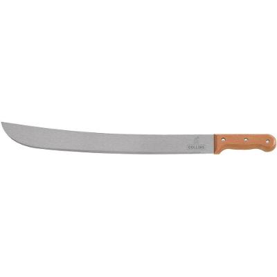 Facão Mato 24'' Desbaste Rápido Lâmina Aço Carbono Prata Collins 1.5KG