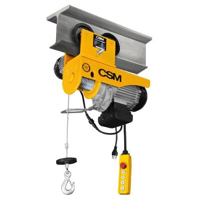 Guincho com Trole GT 300-600 600kgf Trole Elétrico IP54 CSM Acessórios