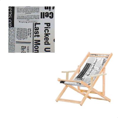 Tecido para Cadeira Espreguiçadeira Preguiçosa Jornal com Hidro-repelente 65% Algodão 35% Poliéster
