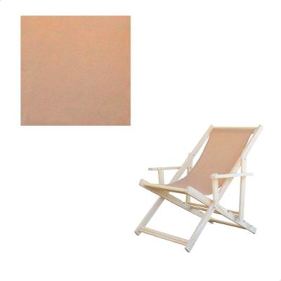 Tecido para Cadeira Espreguiçadeira Preguiçosa Hidro-repelente Bege 43x115cm