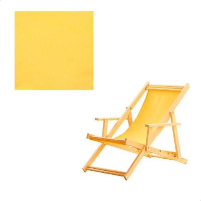 Tecido para Cadeira Espreguiçadeira Preguiçosa Hidro-repelente Amarelo 65% Algodão e 35% Poliéster