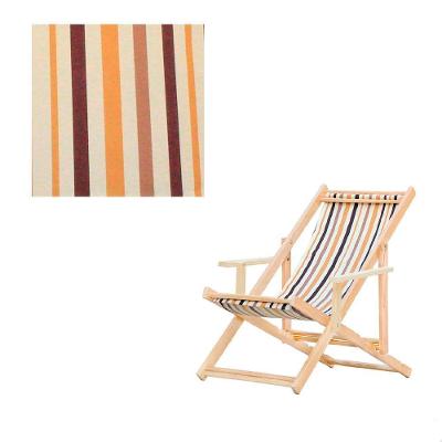 Tecido para Cadeira Espreguiçadeira Listrado com Hidro-Repelente Marrom 43CM Bivolt