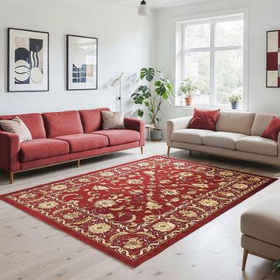 Tapete Jacquard Retangular Aurora 78% Polipropileno 22% Poliéster para Sala e Quarto Toque Macio