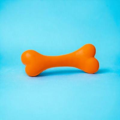 Brinquedo para Pets Ossinho com Estimulação Dental em Borracha Único 1 Unidade