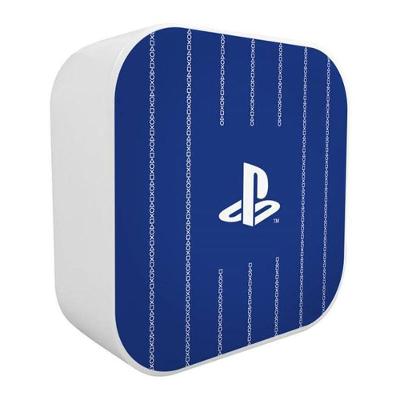 Luminária Box Playstation Blue Icon com Luz Difusa para Leitura Bivolt Azul