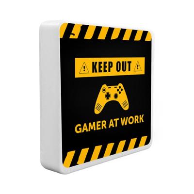 Luminária Box Slim Game At Work USB com Luz Difusa Bivolt 18CM