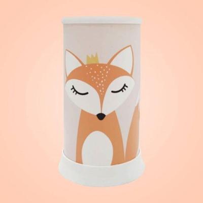 Luminária de Mesa Hug Cute Fox com Iluminação Difusa e Design Decorativo Bivolt
