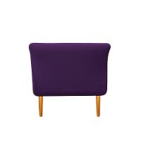 Recamier estofado Ari 195 Cm King Size Suede Roxo - 5