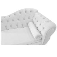 Recamier Diana 185cm Lado Esquerdo Corano Branco - 1