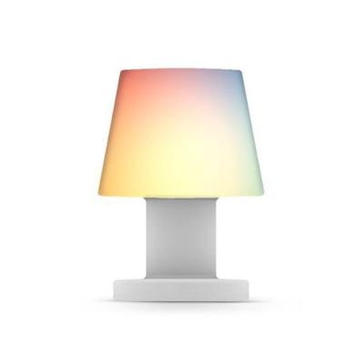 Luminária Abajur de Mesa Pequena Degradê com Luz Difusa Bivolt
