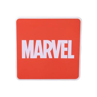 Luminária Box Slim Marvel Luz Difusa para Decoração e Leitura USB LED 5W 18CM
