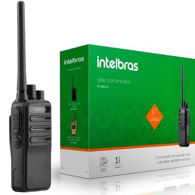 Rádio Comunicador Intelbras RC3002 G2 Walkie Talkie HT com Bivolt