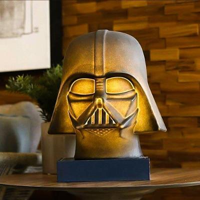 Luminária Darth Vader Led com Iluminação Estilo Star Wars 28CM