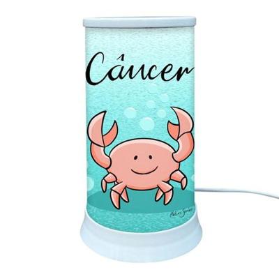 Luminária de Mesa Hug Signo Câncer com Luz Suave Bivolt 24,5CM