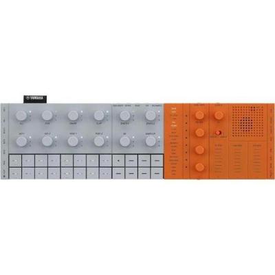 Módulo de Produção Yamaha Seqtrak com Sintetizador e Sequenciamento Laranja