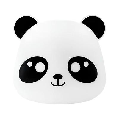 Luminária Cute Panda Decoração Infantil com Interruptor no Cabo Bivolt Polietileno