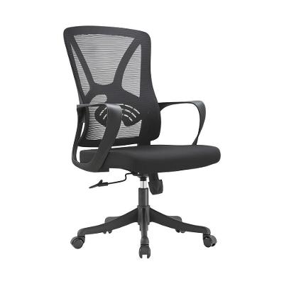 Cadeira de Escritório Apex Ergonômica Tela Mesh Base Giratória com Apoio de Lombar Preta Apex