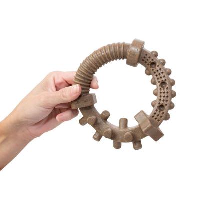 Mordedor Circular Germanhart Roscão para Cães com Aroma de Bacon 0,14kg 1 Unidade