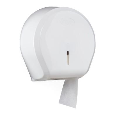 Dispenser de Papel Higiênico New Classic Compatível 300-500m Preto e Branco Nobre