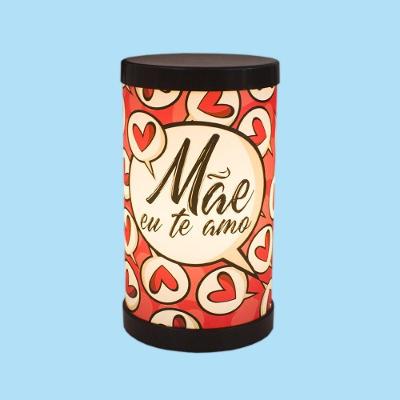 Luminária de Mesa Hug com Iluminação Ajustável Amor de Mãe Bivolt 27CM