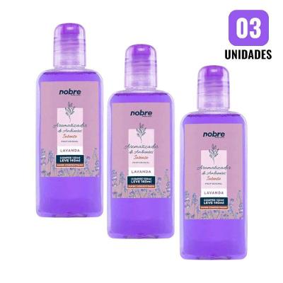 Aromatizante de Ambiente Lavanda Super Concentrado com Fragrância Duradoura Roxo Nobre 140ML