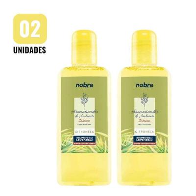 Kit Aromatizante de Ambiente Citronela Super Concentrado 140ML 2 Unidades Nobre